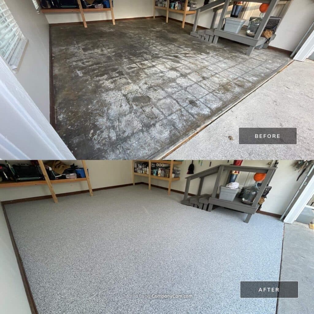 Epoxy Floors in Knoxville TN - in Farragut